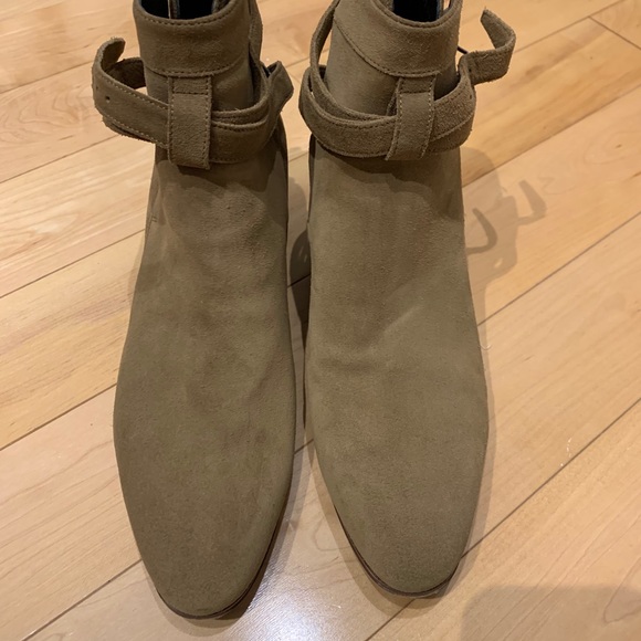 Saint Laurent Jodhpur Boot in tan suede, size 37.5 - Picture 2 of 4